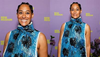 Tracee Ellis Ross Is a Work of Art in Hand-painted Marni Dress at New Museum Spring Gala 2024