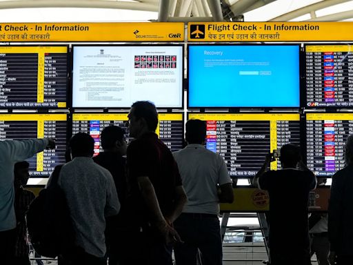 The Situation At Delhi, Mumbai Airports Day After Global IT Outage