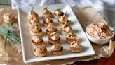 Smoked Gouda Pimento Chicken Salad Toast Bites Recipe