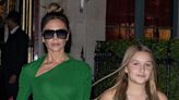 Harper Beckham and doting mum Victoria share mother-daughter moment in dazzling gowns