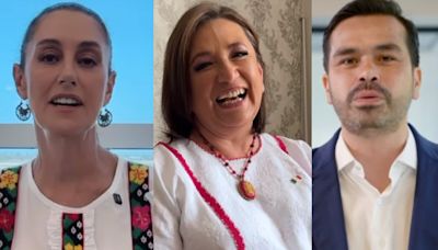 FOTOS: Así votaron Sheinbaum, Xóchitl Gálvez y Álvarez Máynez en elecciones 2024
