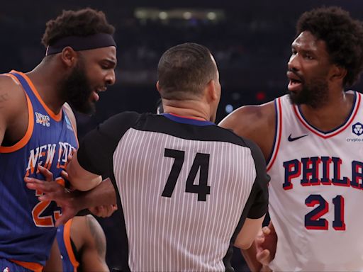 Knicks' Mitchell Robinson Bluntly Calls Out Joel Embiid Again Over Controversial Foul