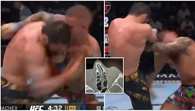 Dustin Poirier shares x-ray of his broken nose & footage of it happening in the fight