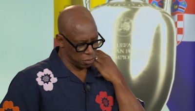 Ian Wright fights back tears in heartfelt tribute to Kevin Campbell