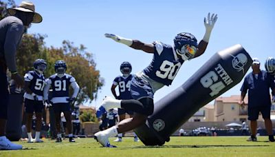 Bowling balls, butcher knives and Michael Strahan: A DeMarcus Lawrence comparison