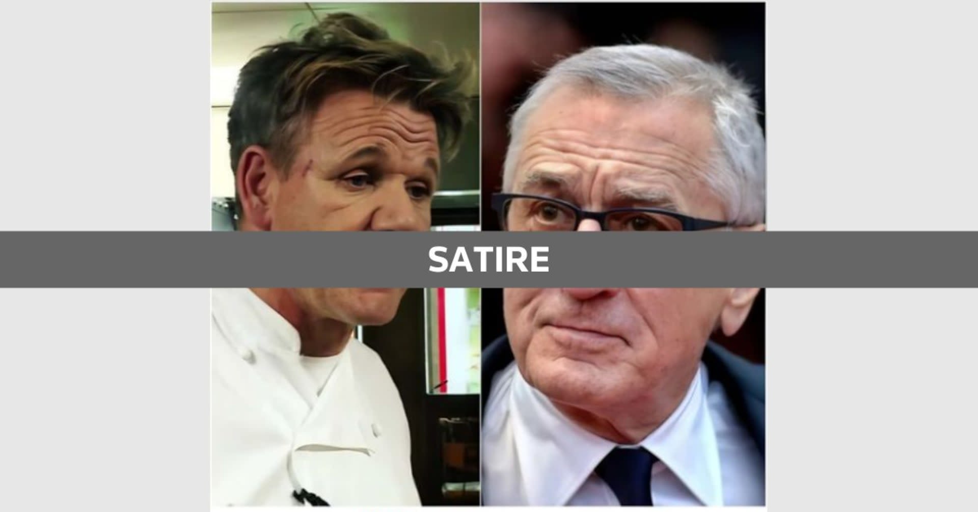 Fact Check: Gordon Ramsay did not remove Robert De Niro from restaurant