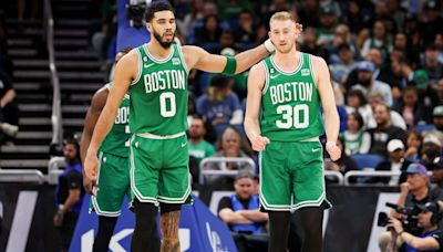 Celtics Celebrate Sam Hauser's Contract Extension