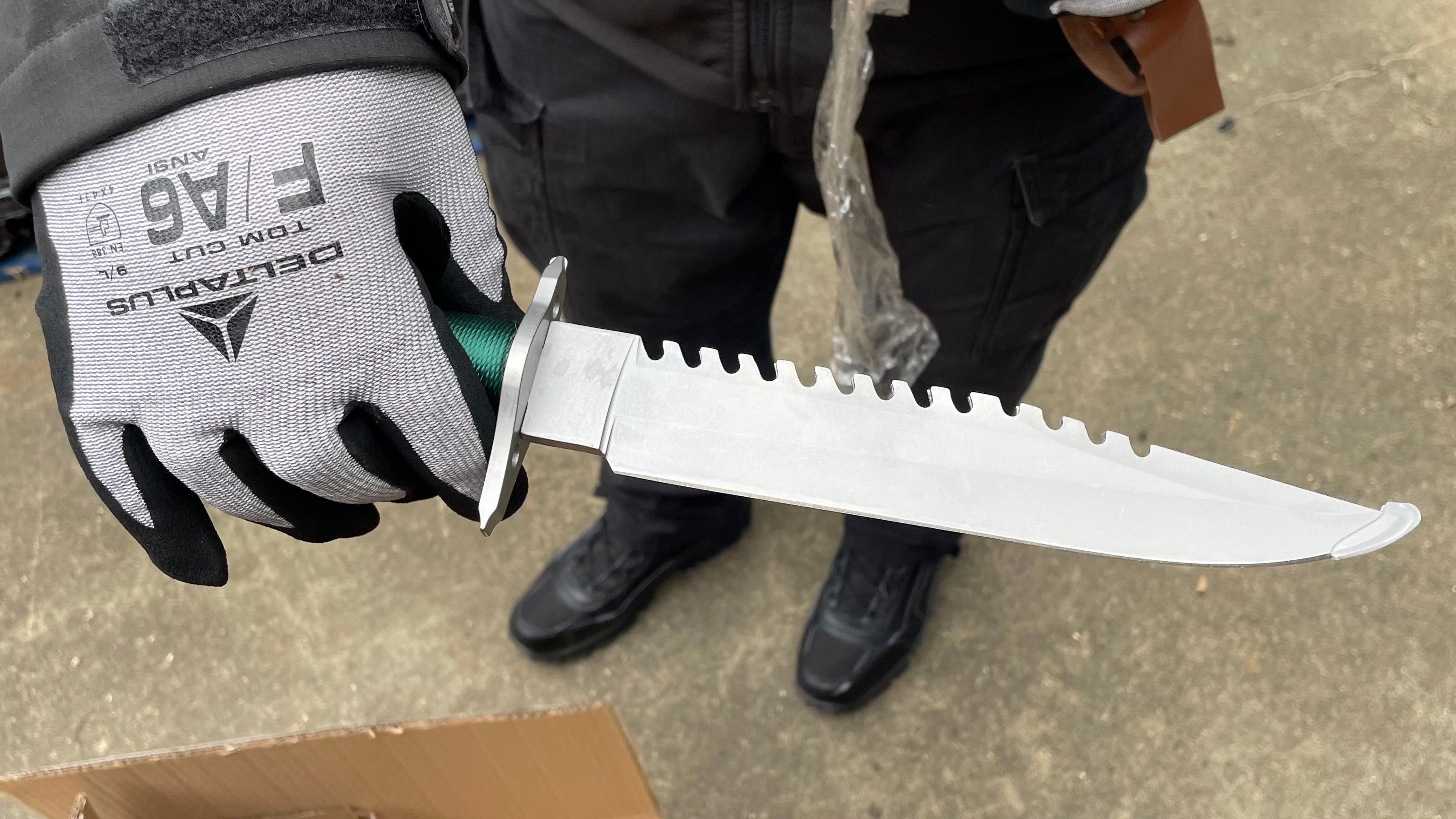 Knife wholesaler surrenders 35,000 'zombie' blades