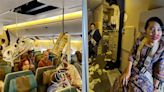 新加坡航空遇亂流2死30傷！驟降片曝「拋撞天花板噴血」 他憶生還瞬間
