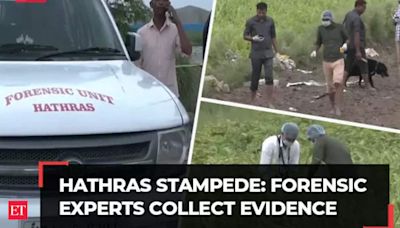 Hathras Stampede: Forensic Experts collect evidence at incident site