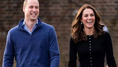 La foto íntima de la princesa Kate y el príncipe William, publicada en el aniversario de su boda