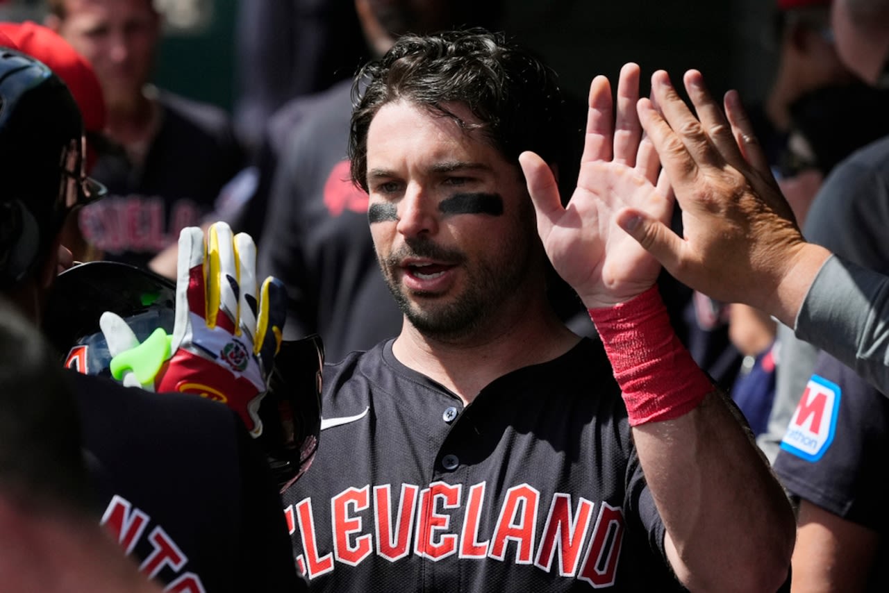 ‘It’s huge to have him back’: Austin Hedges has earned his spot in Guardians clubhouse