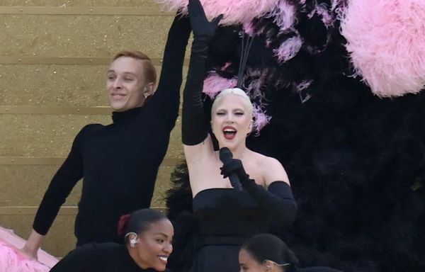 Lady Gaga's Dancer Fell Off the Stage at the Paris Olympics Opening Ceremony