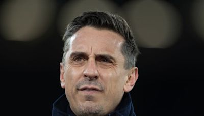 Gary Neville's incredible reaction to failed transfer is a warning to Man United amid striker links