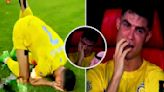 Cristiano Ronaldo se quebró hasta las lágrimas tras perder la final con Al-Nassr | VIDEO