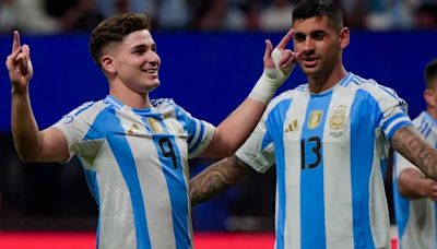 Pase exquisito de Messi, anticipo de Alexis Mac Allister y olfato de Julián Álvarez: así fue el gol con el que Argentina abrió el marcador ante Canadá