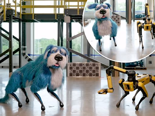 ‘Creepy’ Boston Dynamics robot dog dances in glittery blue costume: ‘Nightmare fuel’