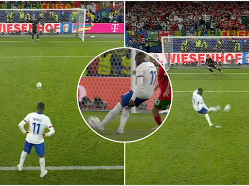 Ousmane Dembele takes penalty for France vs Portugal with his weak foot - he's explained why