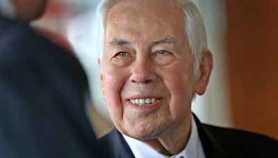 Richard Lugar made Indianapolis a major league city. He'll be immortalized in a statue.