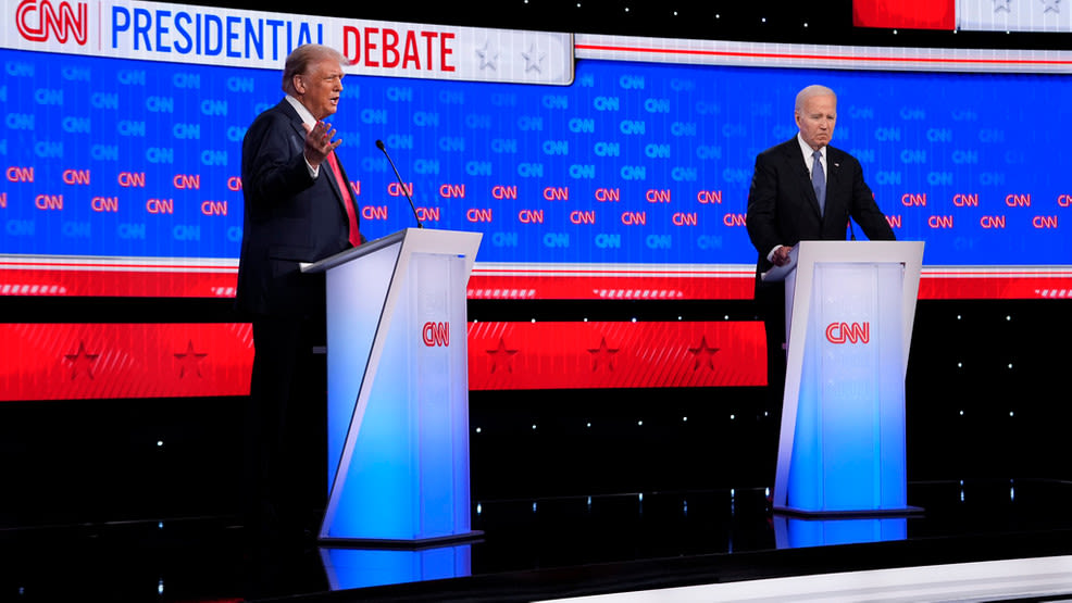 Nevada political figures react to first 2024 presidential debate between Biden, Trump