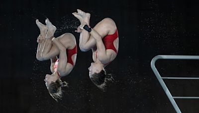 Canada's Caeli McKay and Kate Miller 4th in women's synchronized diving