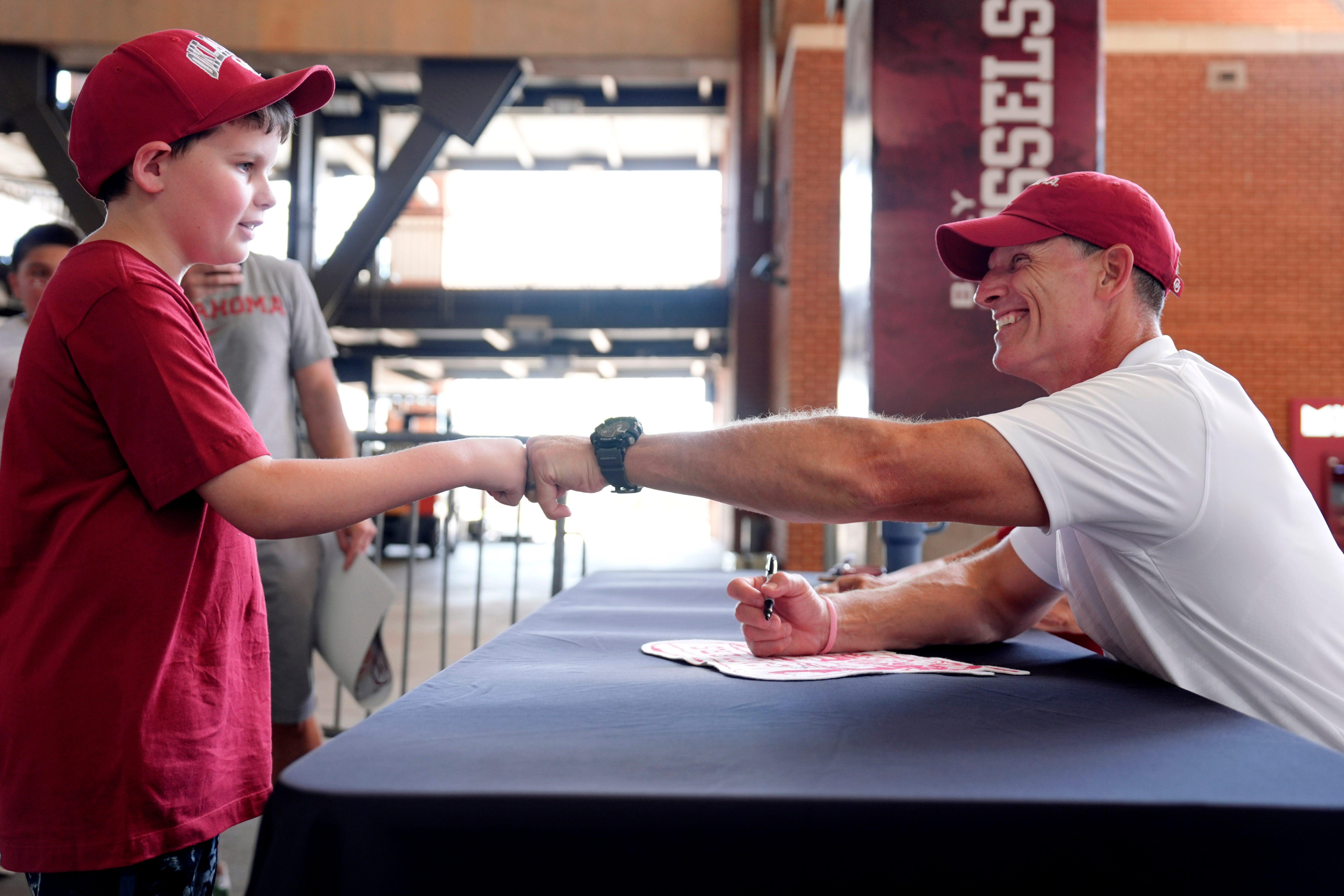 Oklahoma football fans line up for the 2024 Meet the Sooners Day: See our top photos