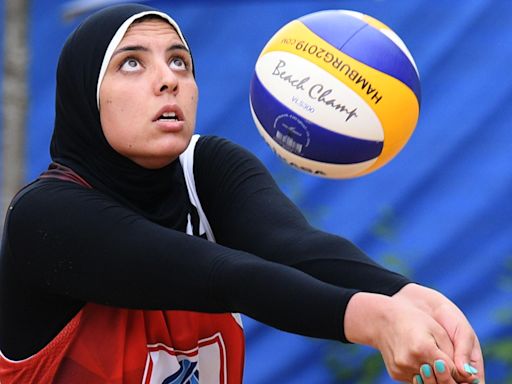 'The hijab is part of me' - beach volleyball star