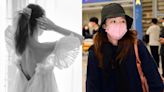 為拍攝新劇，孔曉振在美國舉行婚禮後「獨自」返回韓國！「機場時尚」還穿著婚鞋＆婚襪