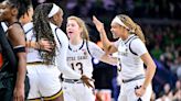 Niele Ivey, Hannah Hidalgo, KK Bransford speak after Notre Dame win