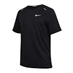 NIKE 男短袖T恤-DRI-FIT 休閒 上衣 CZ9185-013 黑銀