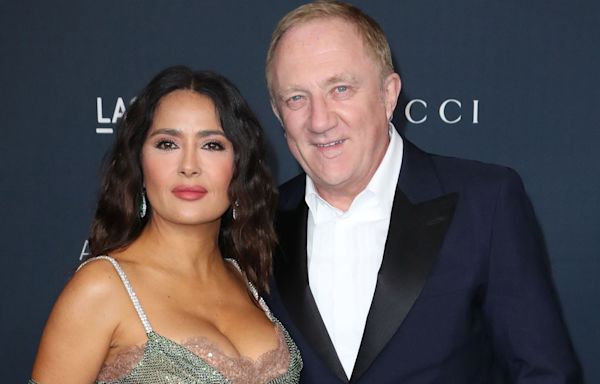Salma Hayek Shares Sweet Throwback Photos from Wedding to François-Henri Pinault: ‘Never Give Up’