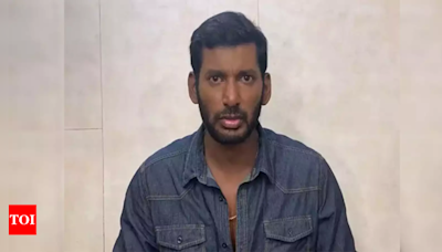 Vishal denies misusing the funds after Tamil Film Producer Council accuse him of loss of Rs 12 crore | Tamil Movie News - Times of India