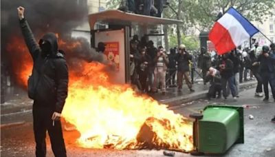 Choques entre manifestantes y la Policía de Francia en la marcha del 1 de mayo: reclaman mejoras salariales y justicia social | Mundo