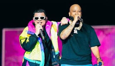 Jowell y Randy desatan la euforia al bailar punta en Tegucigalpa