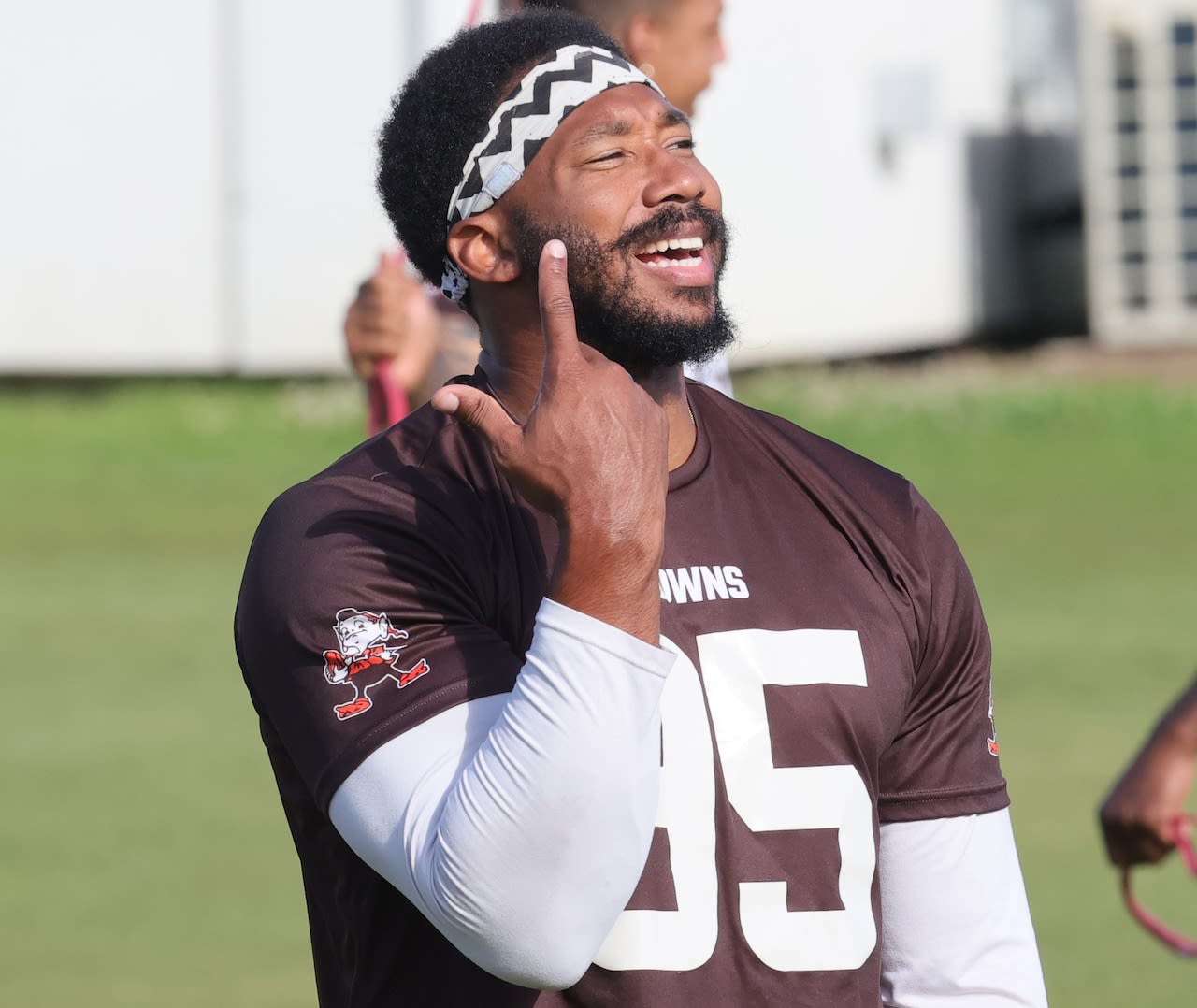 Myles Garrett practices for the first time, Jerry Jeudy in team drills, Elijah Moore in concussion protocol: Kevin Stefanski pre-practice quick hits