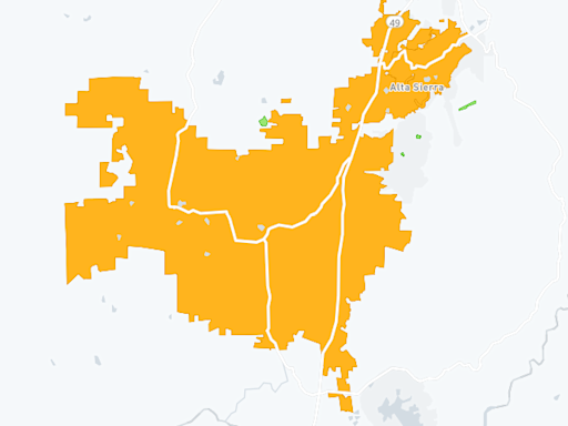 PG&E outage map: Over 7,000 without power in Nevada, Calaveras counties