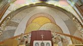 Knights of Columbus covers Rupnik art at John Paul II Shrine