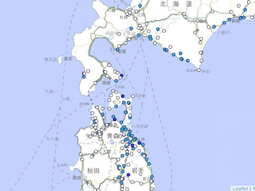 日本本島北部、北海道規模6.8地震！最大震度函館3級 無海嘯威脅