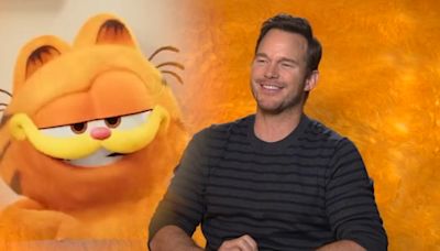 Chris Pratt voices lasagna-loving Garfield in new animated movie