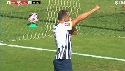 Golazo de Hernán Barcos, de espléndido cabezazo, en Alianza Lima vs Comerciantes Unidos por Liga 1 2024