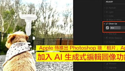 唔使 Adobe Photoshop！Apple 傳會推出新「相片」App 加入生成式 AI 圖像編輯功能-ePrice.HK