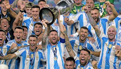 Copa America final: Argentina prevails over Colombia in extra time after Messi injury