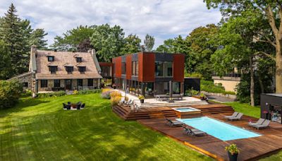 Home of the Week: This $4.3 Million Quebec Home Literally Bridges the Historic and the Modern