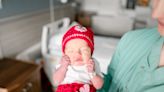 Williamson Health shares photos of newborns dressed in Valentine's Day themed outfits
