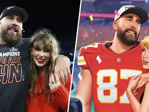 Taylor Swift and Travis Kelce's love story illustrated in new children's book. See pictures