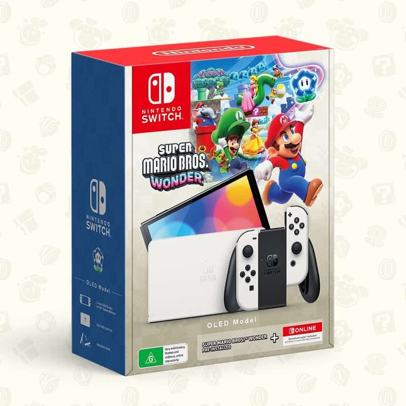 Nintendo Switch OLED Super Mario Bros. Wonder Bundle Officially Revealed - Gameranx