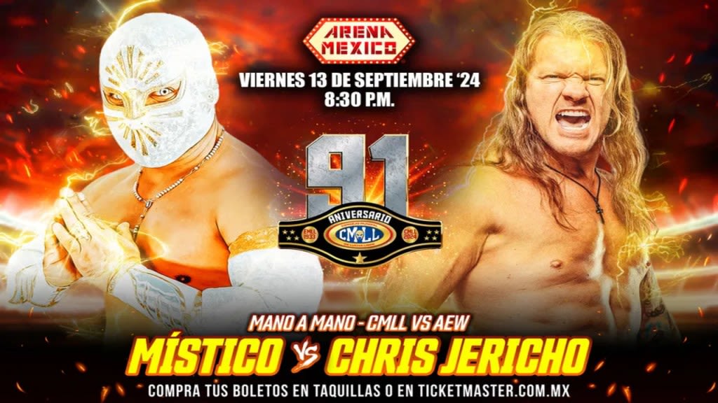 CMLL 91st Anniversary Results: AEW’s Chris Jericho, Willow Nightingale, & Orange Cassidy Compete