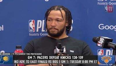 Jalen Brunson Had Emotional Message for Knicks Fans After Game 7 Loss