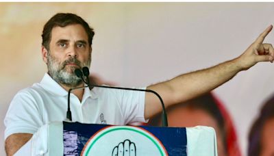 In Nuh on campaign trail for Haryana polls, Rahul Gandhi promises ‘mohabbat ki dukaan in every corner’