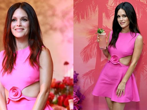 Rachel Bilson Revives PP Pink in Valentino Cutout Minidress to Toast ‘The O.C.’ x 21Seeds ‘Serving Summer’ Campaign